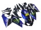Carenagens Moto Aprilia RS125 2006-2011 - Azul Preto Verde Monstro 46