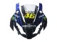 Carenagens Moto Aprilia RS125 2006-2011 - Azul Preto Verde Monstro 46