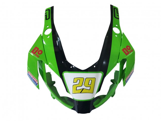 Carenagem Moto Aprilia RS125 2006-2011 - Verde Branco Preto