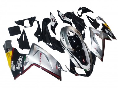 Carenagens Moto Aprilia RS125 2006-2011 - Prata Preto