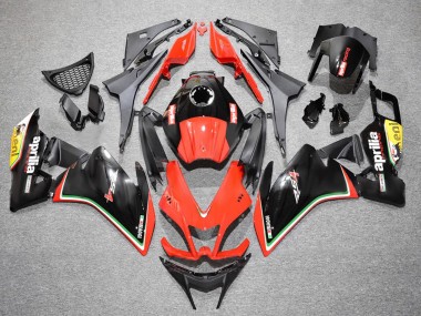 Carenagens Moto Aprilia RS4 50 125 2012-2018 - Vermelho Amarelo Preto Brilhante