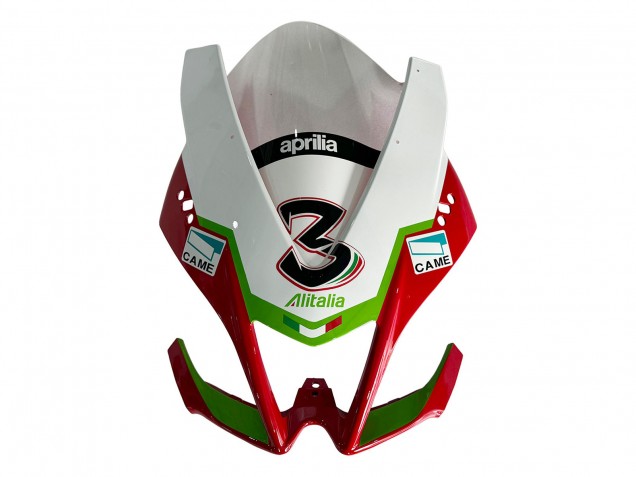 Carenagem Moto Aprilia RS4 50 125 2012-2018 - Branco Vermelho Verde Amarelo Alitalia