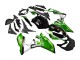 Carenagens Moto Aprilia RS4 50 125 2012-2019 - Branco Verde Preto Brilhante