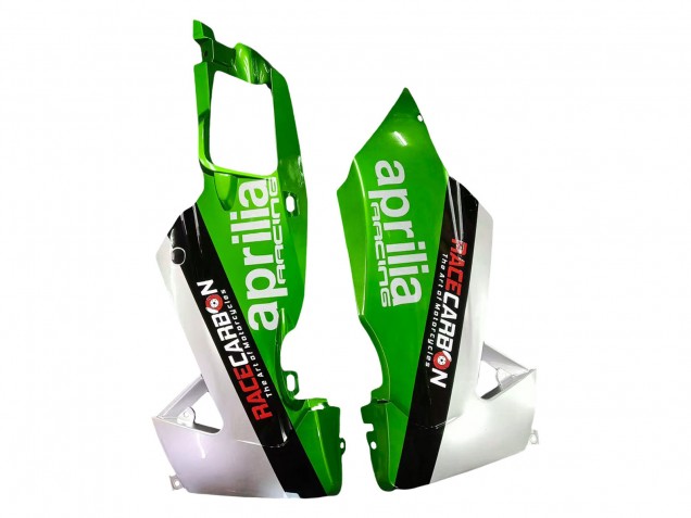 Carenagens Moto Aprilia RS4 50 125 2012-2019 - Branco Verde Preto Brilhante