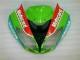 Carenagens Moto Kawasaki ZX6R 2009-2012 - Verde Branco Vermelho Preto Azul Motocard