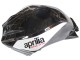 Carenagens Moto Aprilia RS4 50 125 2012-2018 - Prata Vermelho Preto Brilhante