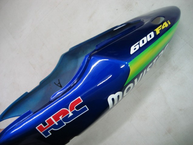 Carenagens Moto Honda CBR600 F4i 2004-2007 - Azul Amarelo Verde MoviStar