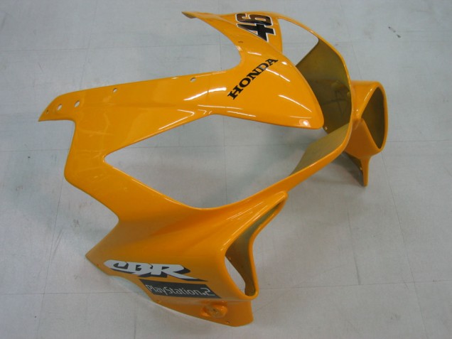 Carenagens Moto Honda CBR600 F4i 2004-2007 - Amarelo Azul Branco Preto Nastro Azzurro