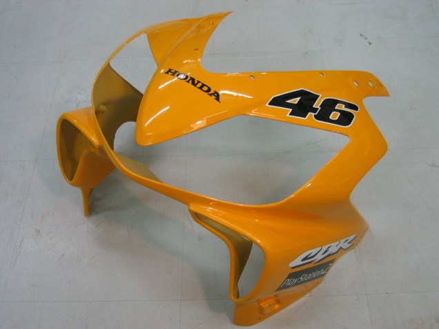 Carenagens Moto Honda CBR600 F4i 2004-2007 - Amarelo Azul Branco Preto Nastro Azzurro