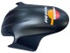 Carenagens Moto Honda CBR600 F4i 2004-2007 - Preto Fosco Laranja Rossi