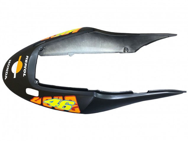 Carenagens Moto Honda CBR600 F4i 2004-2007 - Preto Fosco Laranja Rossi