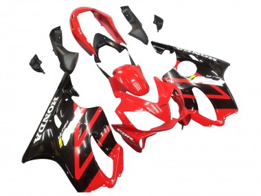 Carenagem Moto Honda CBR600 F4i 2004-2007 - Vermelho Preto Brilhante