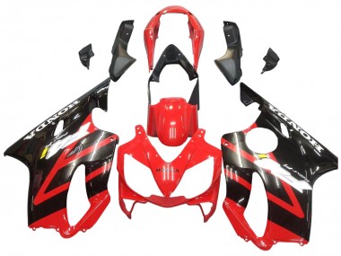 Carenagem Moto Honda CBR600 F4i 2004-2007 - Vermelho Preto Brilhante