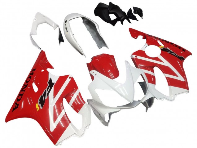 Carenagens Moto Honda CBR600 F4i 2004-2007 - Branco Vermelho