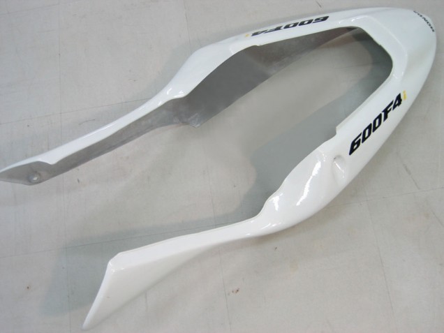 Carenagem Moto Honda CBR600 F4i 2004-2007 - Branco Preto Brilhante