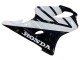 Carenagens Moto Honda CBR600 F4i 2004-2007 - Branco Preto Brilhante