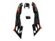 Carenagens Moto Honda CBR600 F2 1991-1994 - Laranja Preto Brilhante