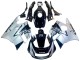 Carenagens Moto Honda CBR600 F2 1991-1994 - Prata Preto Brilhante