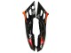 Carenagens Moto Honda CBR600 F3 1995-1996 - Laranja Preto Brilhante