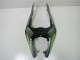 Carenagens Moto Kawasaki ZX6R 2013-2018 - Verde Amarelo Preto Brilhante Preto Fosco