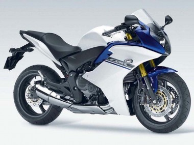 Carenagens Moto Honda CBR600F 2011-2013 - Branco Azul