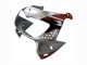 Carenagens Moto Honda CBR900RR 893 1996-1997 - Prata Vermelho Preto Brilhante