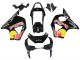 Carenagens Moto Honda CBR900RR 954 2002-2003 - Preto Brilhante Amarelo Red Bull Michelin