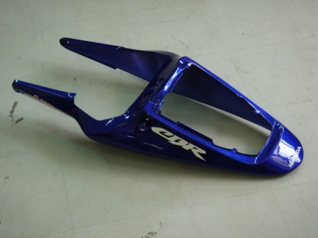 Carenagens Moto Honda CBR900RR 954 2002-2003 - Azul Amarelo Preto Brilhante Telefonica MoviStar Castrol