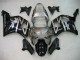 Carenagens Moto Honda CBR900RR 954 2002-2003 - Prata Preto Brilhante