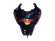 Carenagens Moto Ducati 848/1098/1198 2007-2014 - Preto Brilhante Amarelo Azul Red Bull