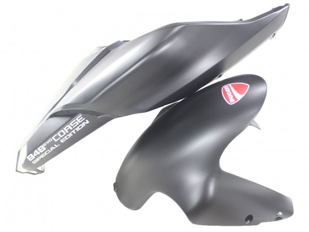 Carenagens Moto Ducati 848 2007-2014 - Cinzento Fosco