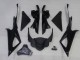 Carenagens Moto Ducati 848 2007-2014 - Branco Preto Fosco