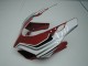 Carenagem Moto Ducati Panigale 899 2011-2014 - Branco Vermelho Preto Brilhante