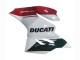 Carenagens Moto Ducati Panigale 899 2011-2014 - Branco Vermelho Preto Brilhante
