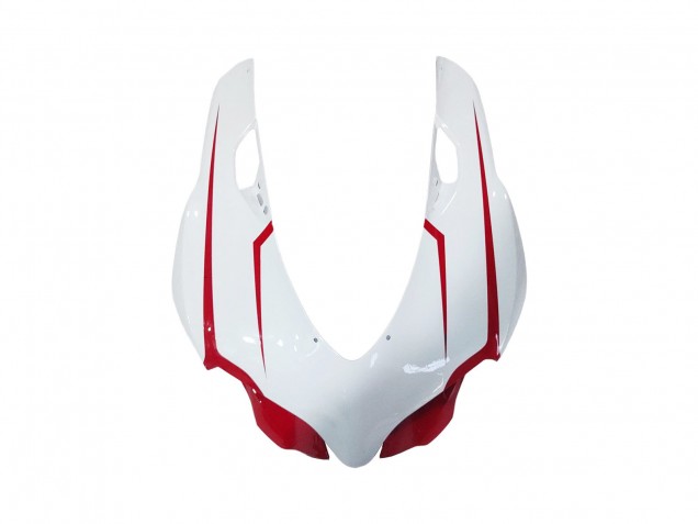 Carenagens Moto Ducati 1199 2011-2014 - Branco Vermelho Preto Brilhante