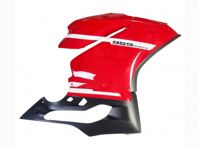 Carenagens Moto Ducati 959 2015-2020 - Vermelho Preto Fosco