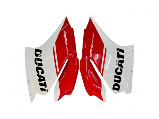 Carenagens Moto Ducati 1299 2015-2020 - Branco Vermelho Verde Preto Fosco