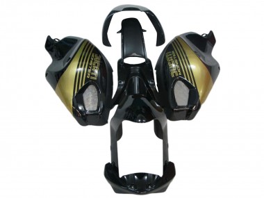 Carenagens Moto Ducati Monster 696 796 1100 1100S 2008-2012 - Preto Brilhante Ouro
