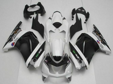 Carenagens Moto Kawasaki EX250 2008-2012 - Branco Preto Verde