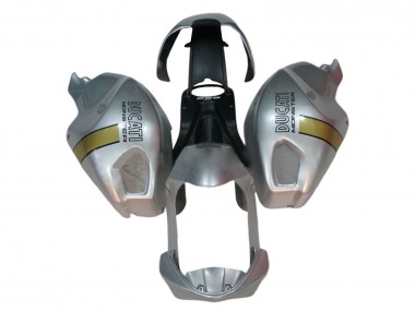 Carenagens Moto Ducati Monster 696 796 1100 1100S 2008-2012 - Prata Ouro