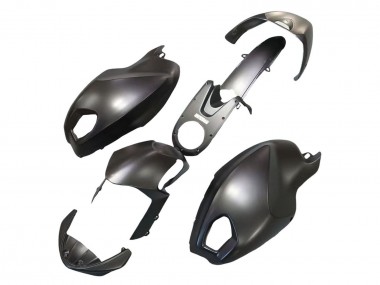 Carenagem Moto Ducati Monster 696 796 1100 1100S 2008-2012 - Preto Fosco