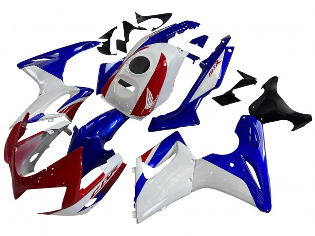 Carenagens Moto Honda CBR125R 2002-2006 - Branco Azul Vermelho