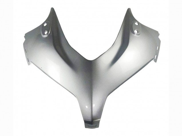 Carenagem Moto Honda CBR500R 2013-2015 - Prata Preto Brilhante