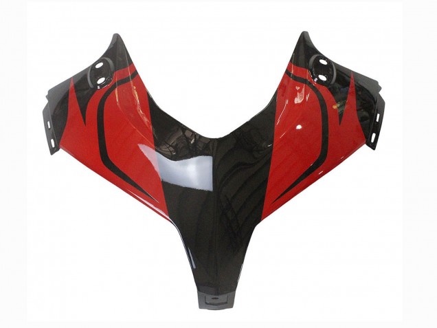 Carenagens Moto Honda CBR500R 2013-2015 - Vermelho Prata Preto Brilhante