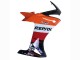 Carenagens Moto Honda CBR500R 2013-2015 - Laranja Branco Vermelho Preto Brilhante Repsol 3