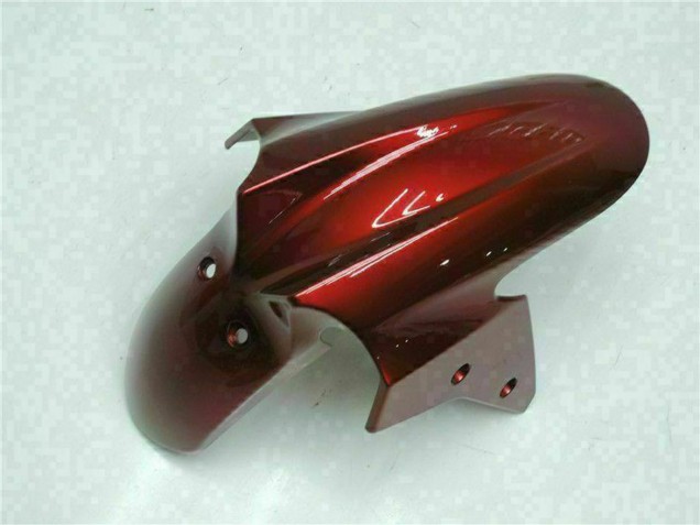 Carenagens Moto Kawasaki EX250 2008-2012 - Preto Brilhante Vermelho Castanho