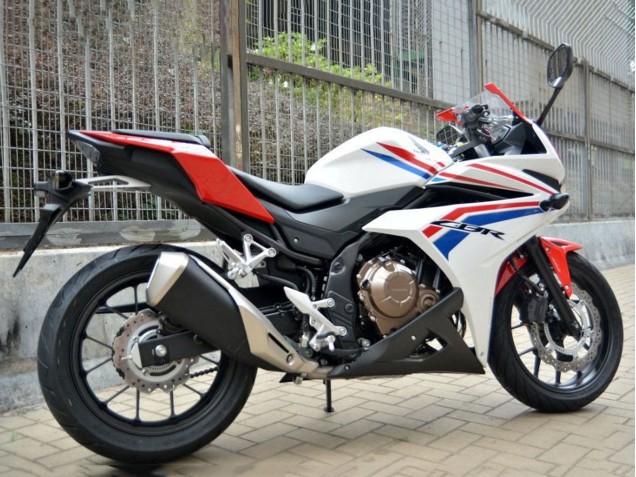 Carenagens Moto Honda CBR500R 2016-2018 - Branco Vermelho Azul Preto Fosco