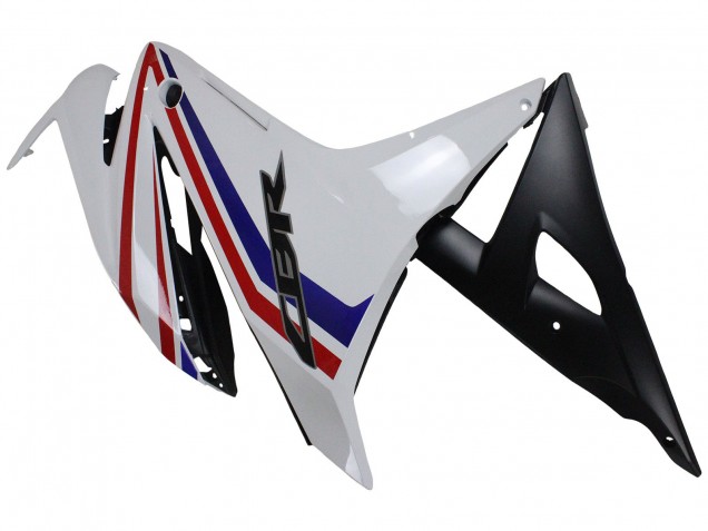 Carenagens Moto Honda CBR500R 2016-2018 - Branco Vermelho Azul Preto Fosco