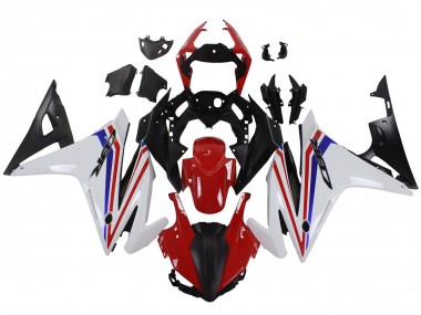 Carenagens Moto Honda CBR500R 2016-2018 - Branco Vermelho Azul Preto Fosco