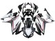Carenagens Moto Honda CBR500R 2016-2018 - Branco Vermelho Preto Fosco